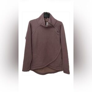 Athleta Women's Mauve Cowl Neck Sweater